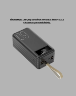 Seyahat ve Kamp İçin Portatif Güç Kaynağı Powerbank - Görsel 2
