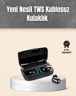 A10s TWS Ergonomik Bluetooth Kulaklık Uzun Pil Ömürlü - Görsel 5