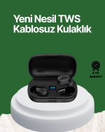 Telefon Şarj Destekli 1800 mAh A10s TWS Kablosuz Kulak İçi Kulaklık - Görsel 5