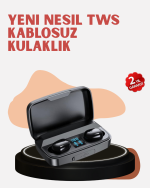 Yüksek Kapasiteli A10s TWS Kablosuz Kulaklık Dokunmatik Kontrol - Görsel 5