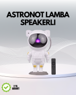 USB Güç Bağlantılı Çok Fonksiyonlu Astronot Gece Lambası - Görsel 5