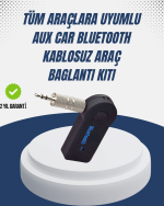 Bluetooth Destekli AUX Müzik ve Konuşma Cihazı - Görsel 5