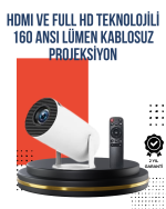Kablosuz Bağlantılı Ultra Pro Projeksiyon - Görsel 5