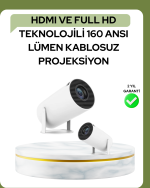 Ultra Pro Full HD ve 4K Destekli 130 İnç Projeksiyon Cihazı - Görsel 5