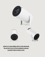 Ultra Pro Full HD ve 4K Destekli 130 İnç Projeksiyon Cihazı - Görsel 3
