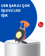 Çok Modlu LED Işıklı Pratik Anahtarlık - Görsel 5