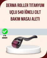 Titanyum Mikro İğneli Dermaroller 1 mm Kırışıklık ve Leke Karşıtı - Görsel 5