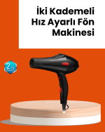 Hızlı Kurutma ve Şekillendirme İçin Profesyonel Saç Kurutma Makinesi - Görsel 5