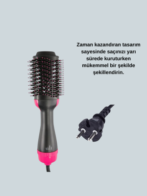 Hızlı Kurutma ve Hacim Veren Elektrikli Saç Fırçası