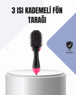 Oval Tasarımlı Profesyonel Fönlü Saç Şekillendirici - Görsel 5