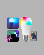 RGB Uzaktan Kumandalı LED Ampul 16 Renk Dekoratif Aydınlatma - Görsel 2