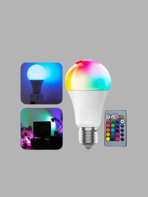 RGB Uzaktan Kumandalı LED Ampul 16 Renkli A Kalite Orijinal