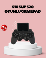 HDMI TV Bağlantılı Orijinal S10 Gamepad 520 Oyunlu 2025 Seri Oyun Konsolu - Görsel 5