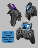 HDMI TV Bağlantılı Orijinal S10 Gamepad 520 Oyunlu 2025 Seri Oyun Konsolu - Görsel 3
