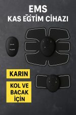 Titreşimli EMS Spor Aleti Karın Kol ve Bacak Kas Yapma Cihazı 2025 Model - Görsel 2