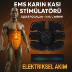 Titreşimli EMS Spor Aleti Karın Kol ve Bacak Kas Yapma Cihazı 2025 Model - Görsel 3