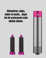 Seyahat Boyu Taşınabilir Profesyonel Saç Şekillendirici Set - Görsel 2