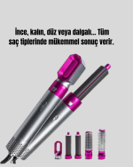 Hızlı Kurutma ve Bukle Yapma Özellikli Saç Şekillendirme Cihazı - Görsel 4