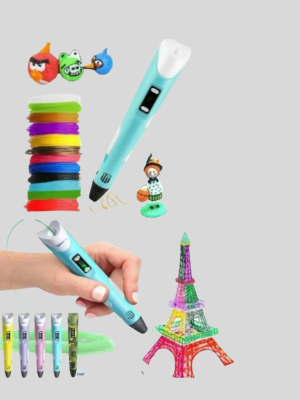 ABS ve PLA Filament Destekli 3D Yazıcı Kalem
