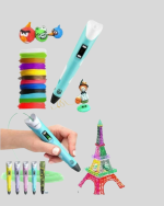 Çocuklar İçin Güvenli 3D Yazıcı Kalem - Görsel 4