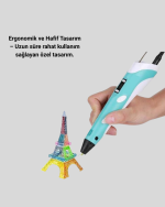 Profesyonel ve Hobi İçin 3D Modelleme Kalemi - Görsel 2