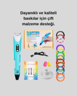 Profesyonel ve Hobi İçin 3D Modelleme Kalemi