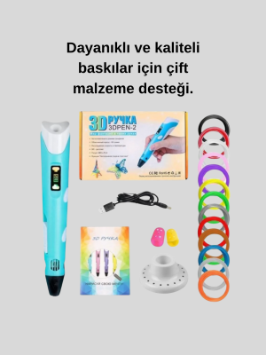 Profesyonel ve Hobi İçin 3D Modelleme Kalemi