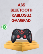 Ergonomik Tasarımlı Kablosuz Bluetooth Gamepad Titreşimli - Görsel 5