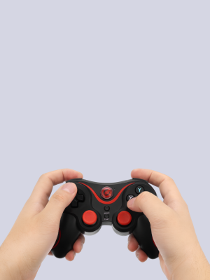 Kablosuz Bluetooth Gamepad PC Android TV Uyumlu Oyun Kumandası