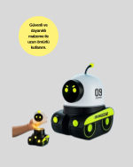 Çocuk Odası İçin Müzikli ve Işıklı Robot Projektör - Görsel 3