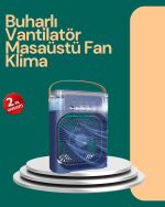 Modern Tasarımlı Kompakt ve Güçlü Hava Üfleyen Fan - Görsel 5