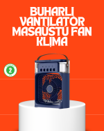 Ayarlanabilir Hız ve Yönlü Yüksek Performanslı Masaüstü Fan - Görsel 5