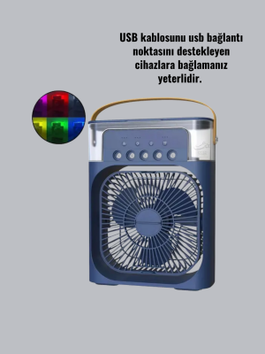 Ayarlanabilir Hız ve Yönlü Yüksek Performanslı Masaüstü Fan