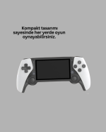 Tüm Klasik Oyunları Destekleyen 64GB Taşınabilir Konsol - Görsel 3