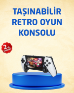 3D Ekranlı Mini Oyun Konsolu + Multimedya - Görsel 5