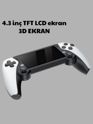 Taşınabilir 4.3” Ekranlı Retro Oyun Cihazı