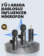 Mobil Uyumlu Mikrofon - Dış Mekân İçin İdeal - Görsel 5