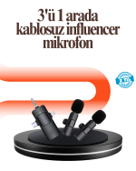 Tak ve Kullan Mikrofon - Gürültü Engelleyici - Görsel 5