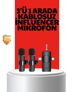 Kablosuz Mikrofon - Telefon ve Bilgisayar Uyumlu - Görsel 5
