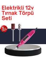 6 Uçlu Elektrikli Manikür Pedikür Seti - Görsel 5