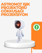 USB Şarjlı Taşınabilir Gün Batımı Projektör Lambası - Görsel 5