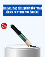 Ayarlanabilir Isı Kontrollü Saç Şekillendirme Seti – Tüm Saç Tipleri İçin Uygun - Görsel 5
