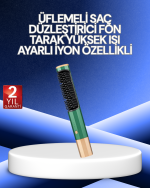 3’ü 1 Arada Saç Şekillendirme Seti – Kurutma, Düzleştirme, Tarama - Görsel 5