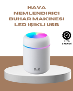 USB Girişli Taşınabilir Mini Nemlendirici 300ml Su Hazneli - Görsel 5