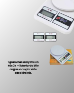 Taşınabilir Dijital Terazi – Çift Ölçü Birimi Destekli