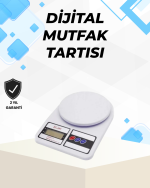 Hassas Tartım İçin Dijital Mutfak Terazisi – 10kg / 1g - Görsel 5