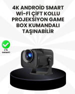 WiFi6 ve Bluetooth 5.4 Destekli LED Projektör - HCS350pro - Görsel 5