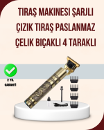 Titreşim Motorlu Erkek Saç ve Sakal Düzeltici - Görsel 5