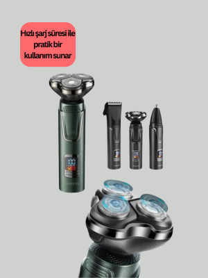Hareket Halinde Kullanıma Uygun Tıraş Makinesi