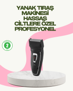Darbelere Dayanıklı Kablosuz Erkek Tıraş Aleti - Görsel 5